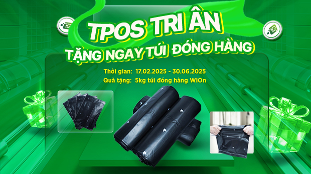 TPOS TRI ÂN - TẶNG NGAY TÚI ĐÓNG HÀNG