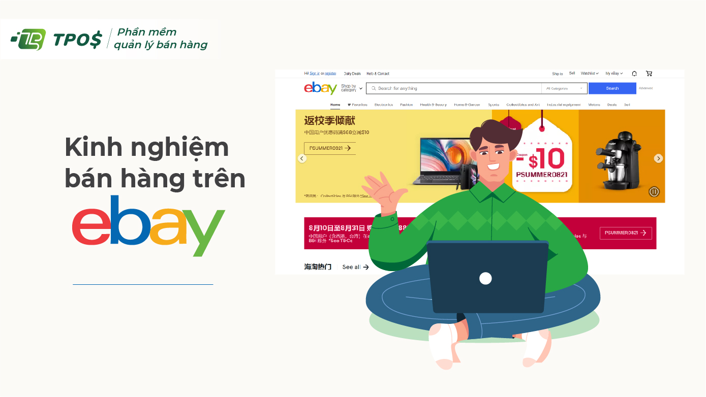 Kinh nghiệm bán hàng trên Ebay từ Việt Nam