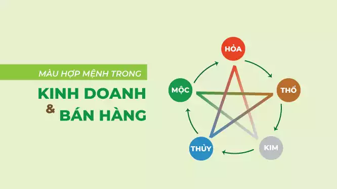 Những màu nào thích hợp với mệnh thổ trong kinh doanh và đem lại may mắn?
